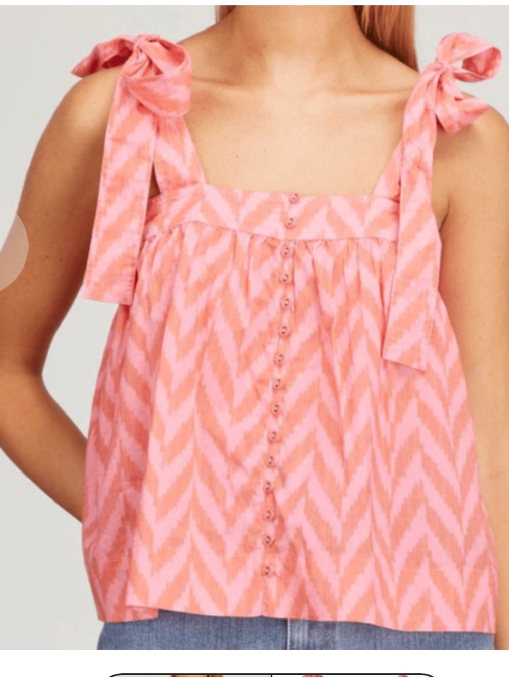 Ulla Johnson Iris tank in Bougainvillea, size 8